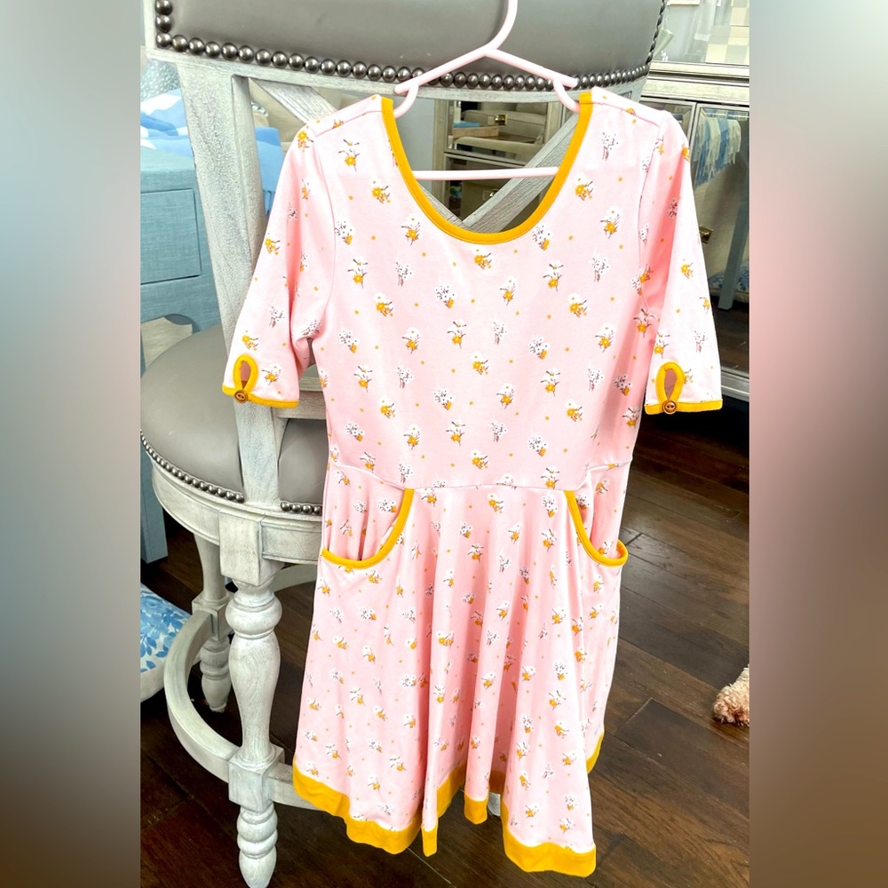 Shrimp and Grits kids Adorable Fall twirl dress